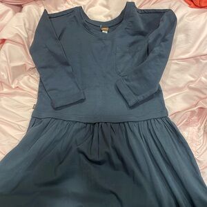 Tea collection blue dress size 8